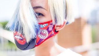 明星网红口罩正确戴法图片,正确防护，美丽与健康同行