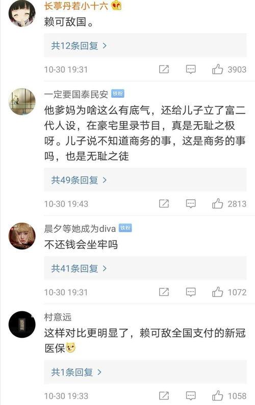 欠钱的明星网红有哪些,揭秘欠钱明星网红众生相